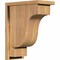 Ekena Millwork Newport Smooth Corbel w/Backplate, Western Red Cedar, 7 1/2"W x 14"D x 18"H COR08X14X18NEW01SWR - alternate 1